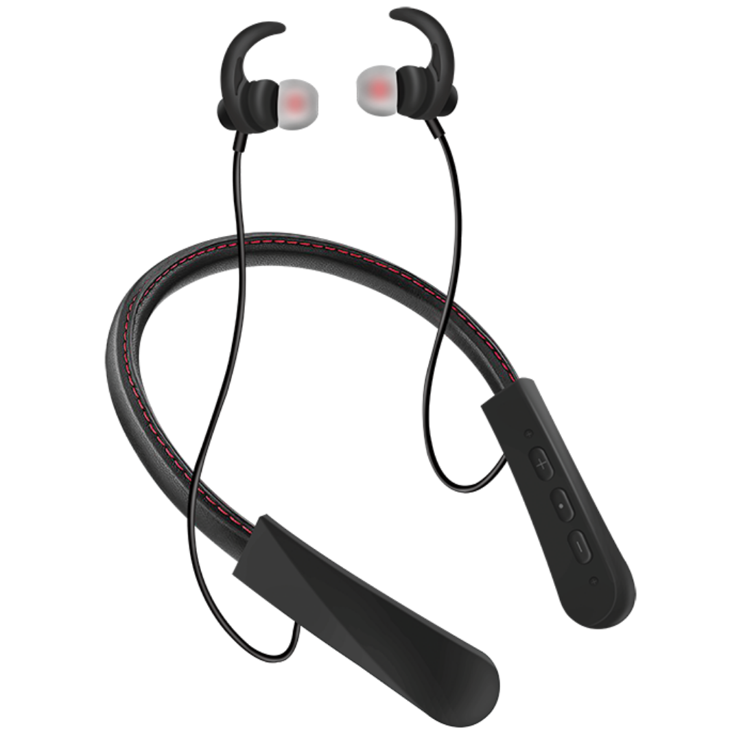 MK152 in-Ear Bluetooth 5.0 Neckband with Up to 40 Hours Playtime, with Mic