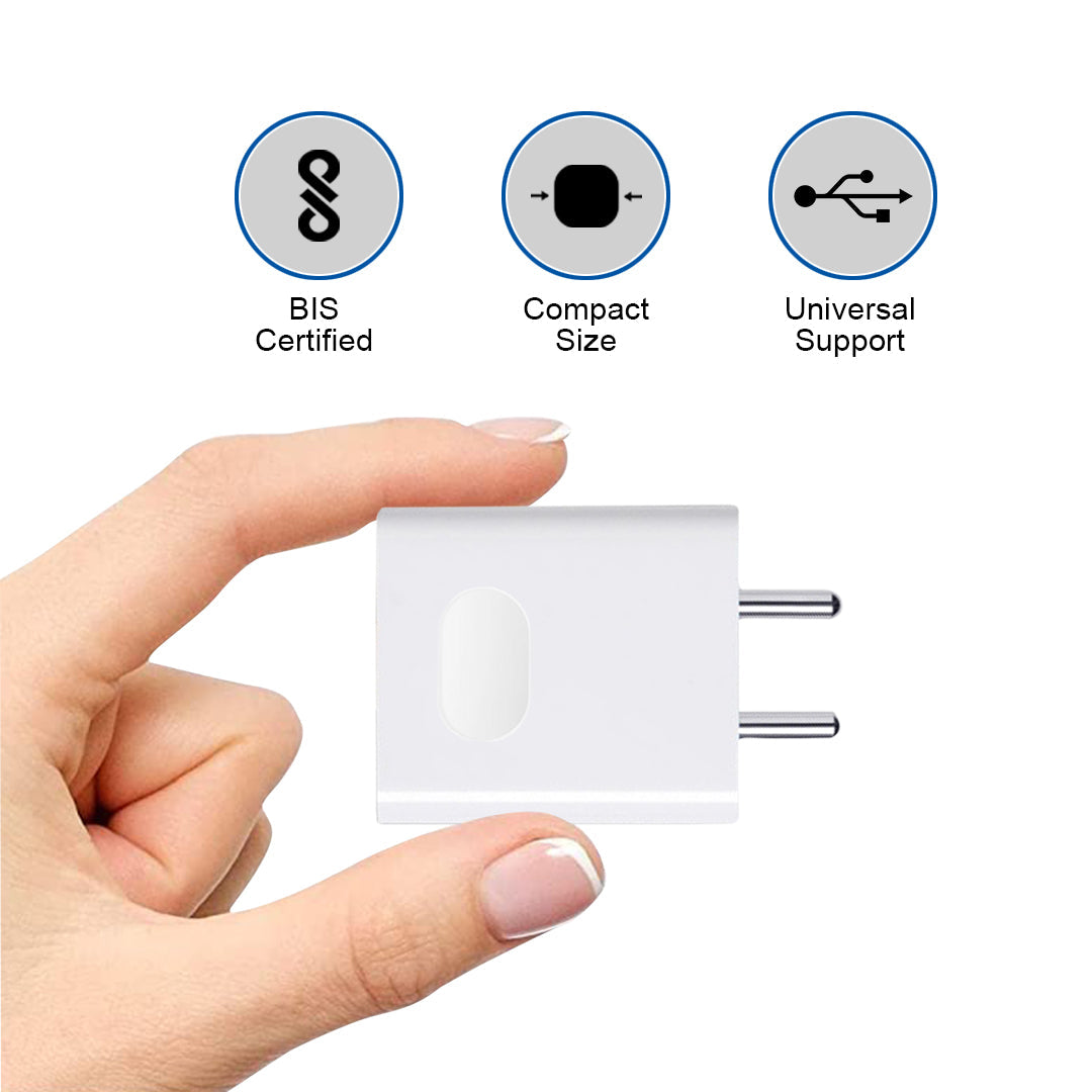 33W Turbo Technology Fast Charger |Wall Charger Adapter Fast Charging|QC Charging (Adapter Only)