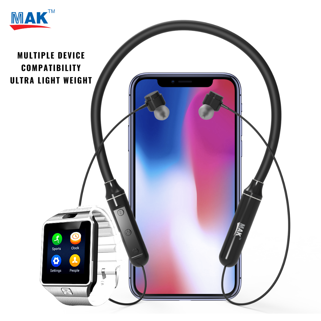 MK-885 in-Ear Wireless Sports Headset with Bluetooth V5.0 & 18 Hours Battery Life