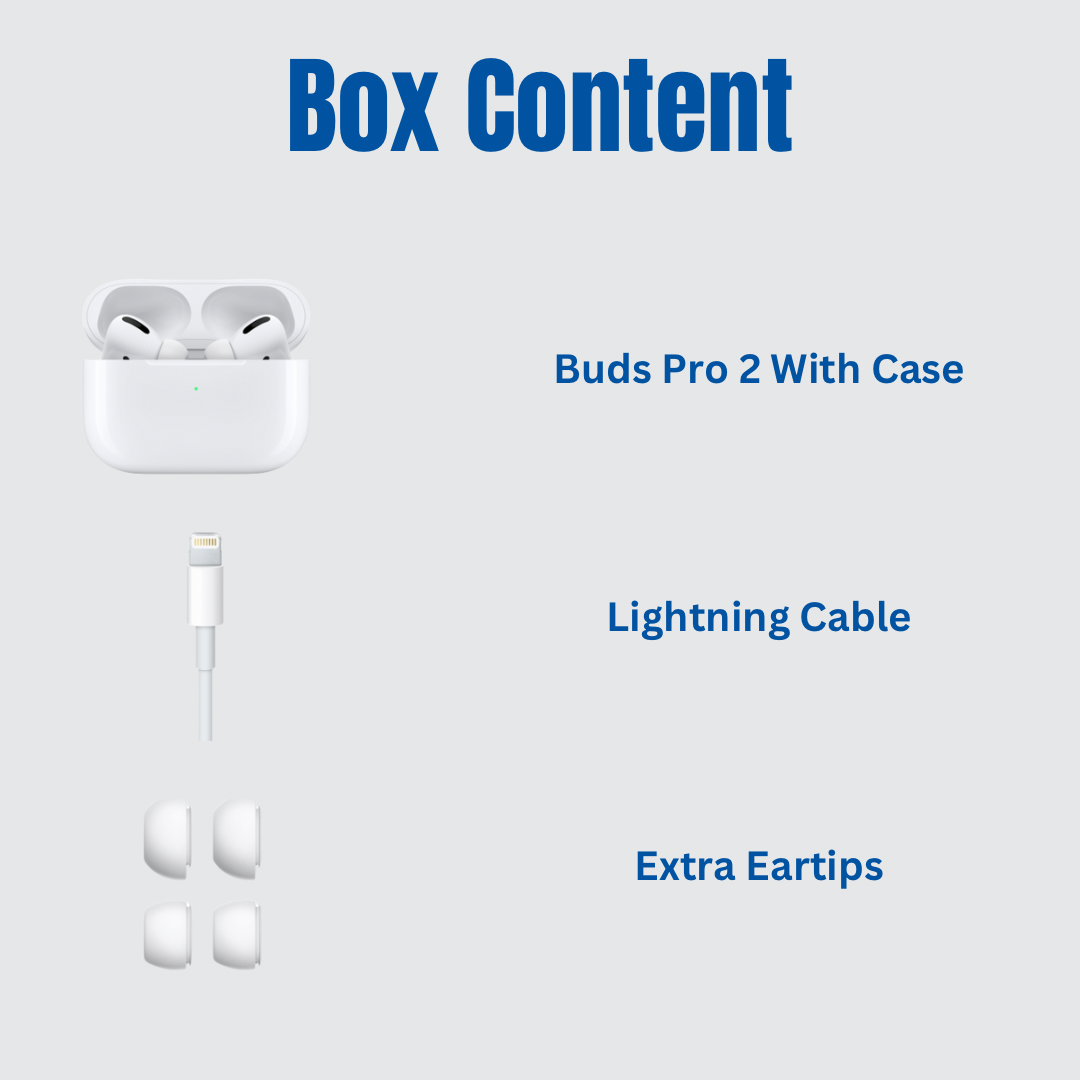 Buds Pro (2nd Gen) True Wireless in Ear Earbuds (TWS) with Wireless Charging