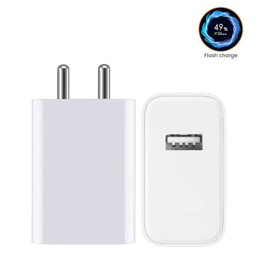 80W Fast Charging Dock Adapter, Compatible with Vivo V29, V29 Pro, X80 Pro 5G, T3 Pro, V28, X90 Pro Plus 5G, S17, S17 Pro, Y77 5G, X80 5G, T4, and X Note 5G. White (Adapter Only)