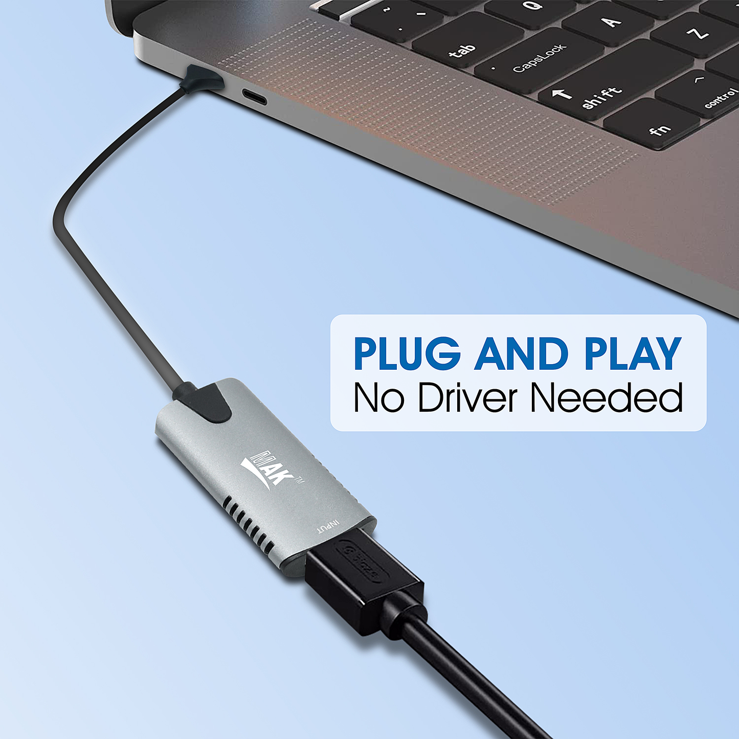 2 in 1 USB C/USB A to HDMI Adapter Converter Hub