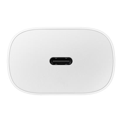 25W USB-C Super Fast Charging PD Adapter Charger Compatible with Android Devices (White)
