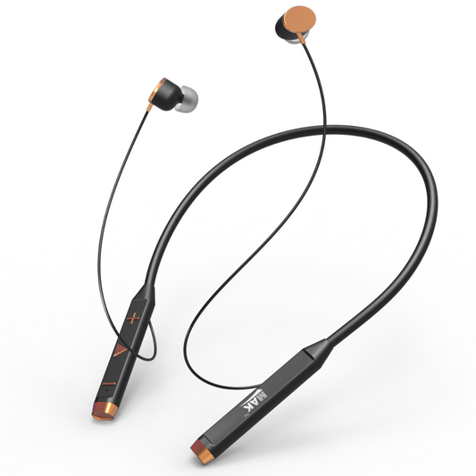 MK615 in-Ear Bluetooth 5.0 Neckband with Up to 30 Hours Playtime, with Mic