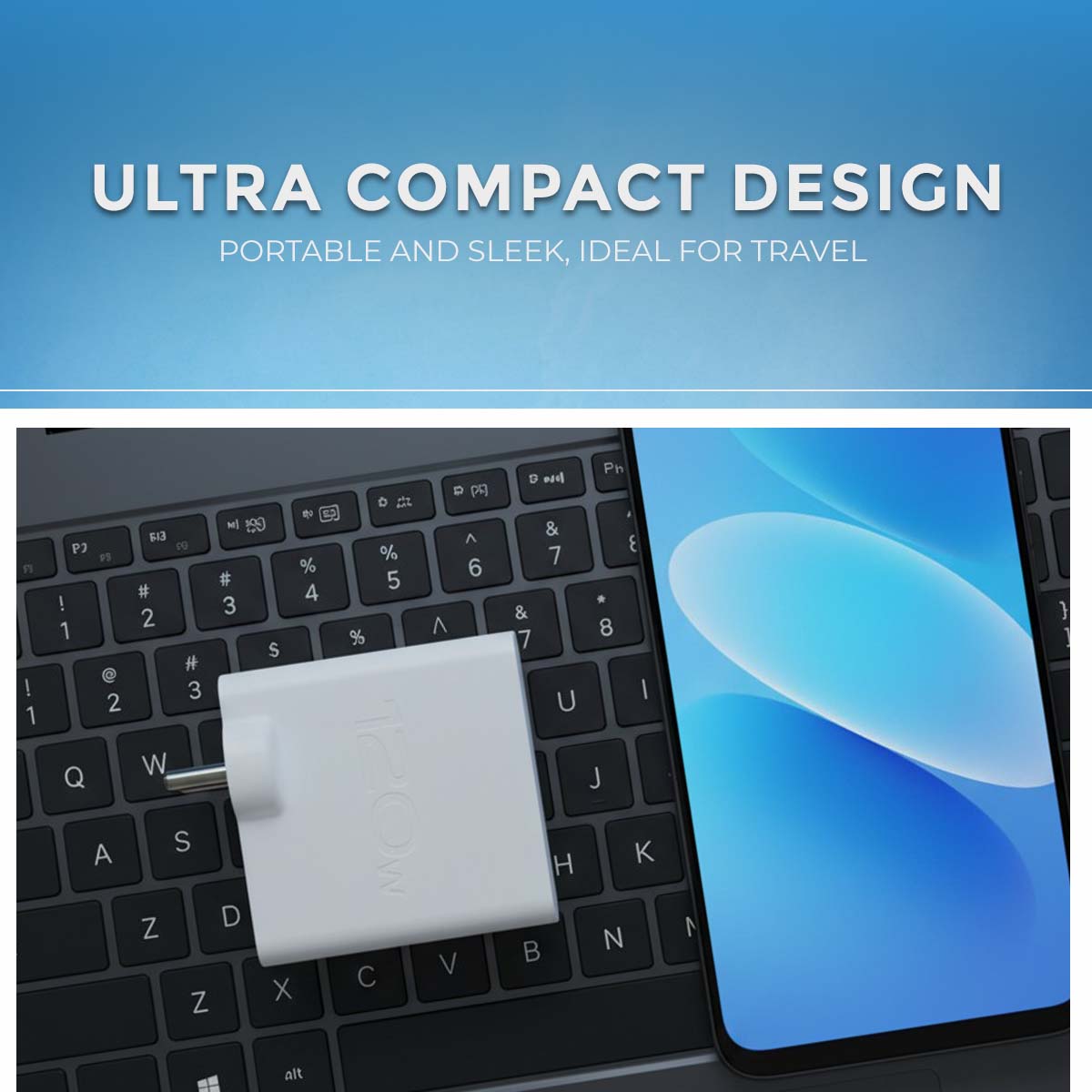 120W Super Fast USB Flash Charger Adapter | Compatible with VIVO X100 5G, V30, X90 / X90 Pro 5G, X Fold 3, iQOO 11 5G, iQOO 9 / 9 Pro / 9T | Fast Charging Adapter