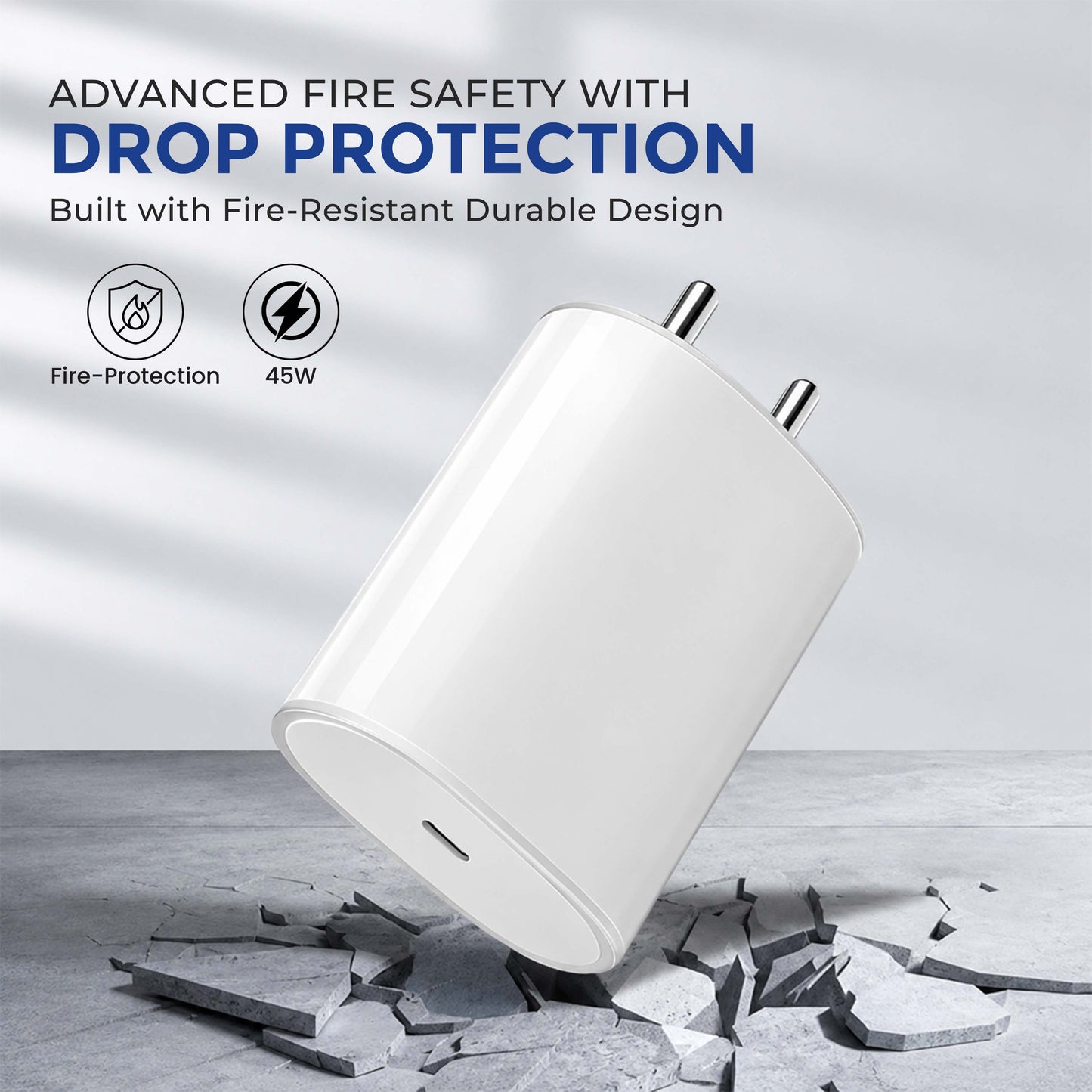 MK-418 Fast Charging Adapter | Compatible for Nothing and other Type-C Devices