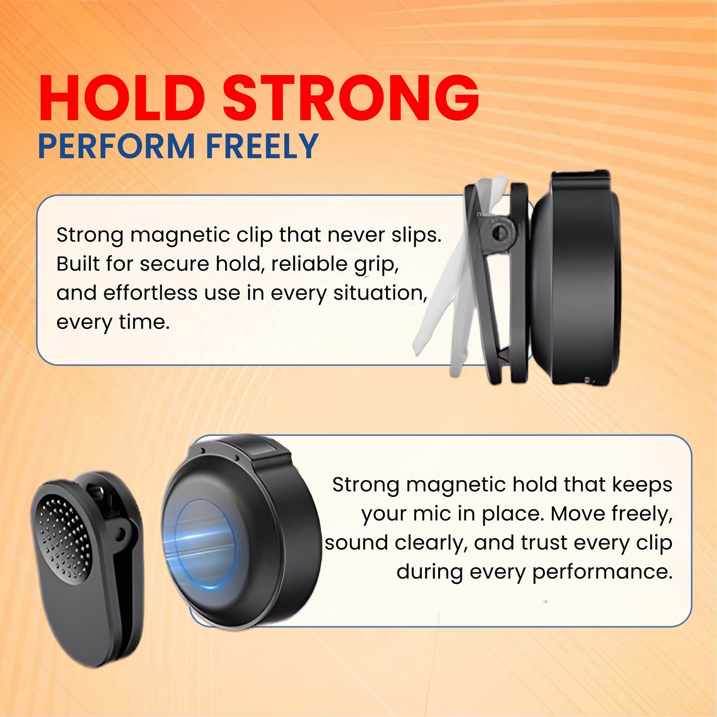 MQ-9 Long 42 Hours Battery Life, Dual Wireless Lavalier Mic with Smart ANC