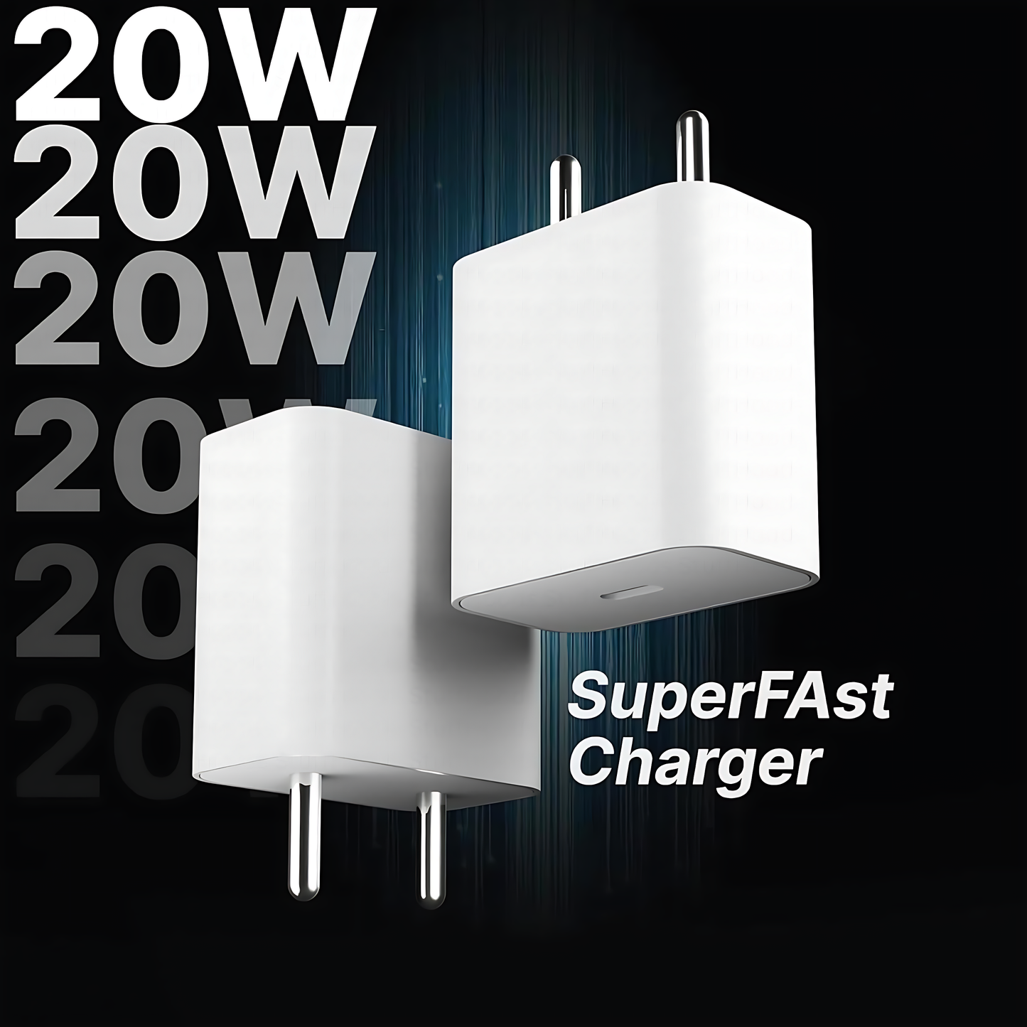 MK-415 PD 20W Fast Charging Adapter for iPhone