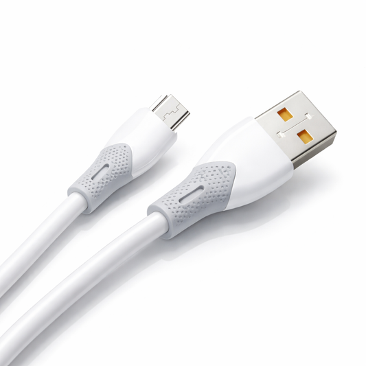 MK-502 USB-A to Micro USB (V8) Fast Charging Soft Silicone Cable