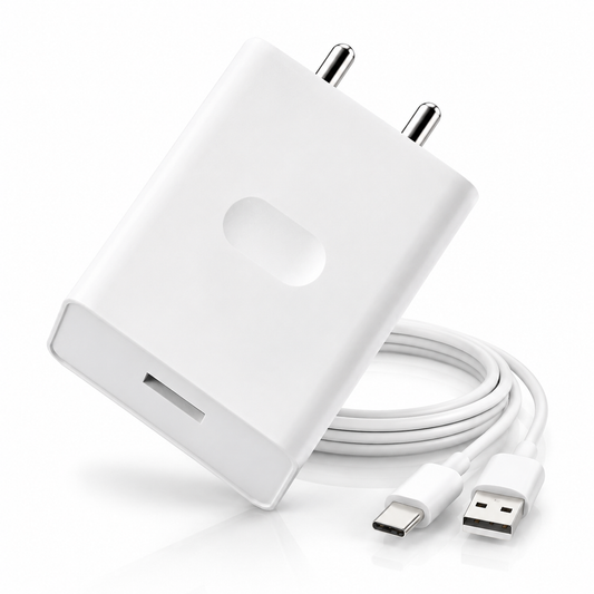 MK-483 Fast Charger 33W With Type-C Cable for Smartphones, tablets & more