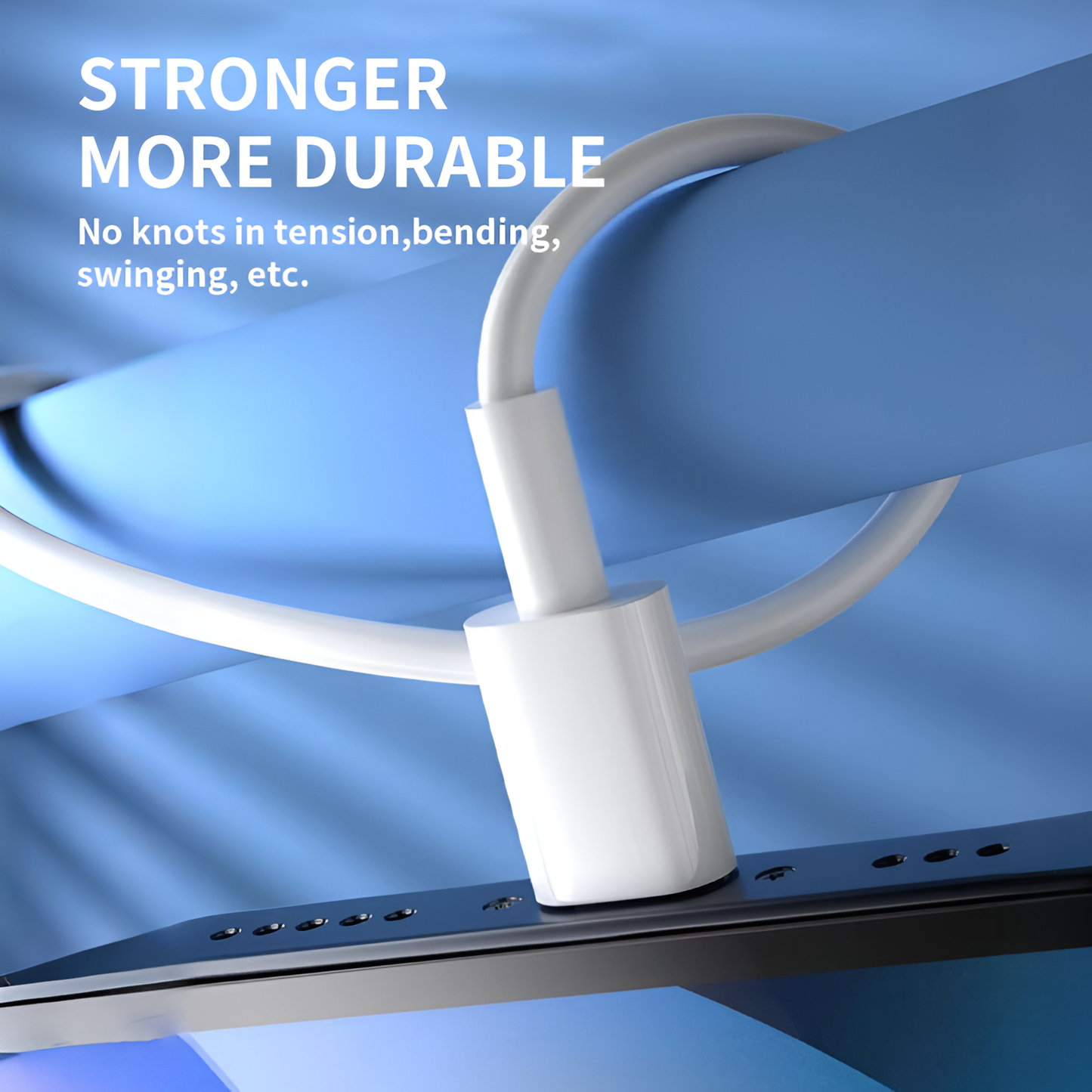 MK-566 Type-C to Lightning Cable with Ultra-Fast Charging & Data Sync for iOS Devices