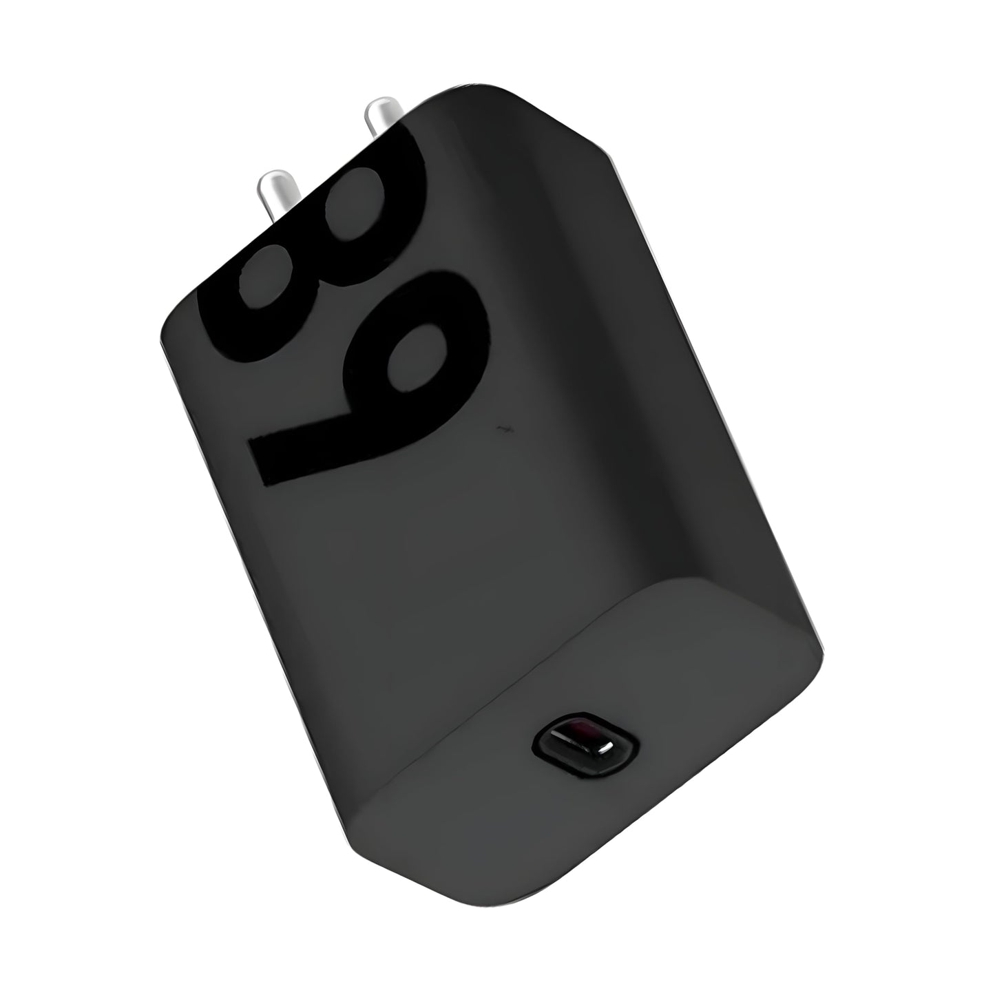 68W USB-C Turbo Power Charger, Super Fast Wall Adapter Compatible with Moto Edge 30/40/50 Series, Moto G82/G84/G45 and USB-C Smartphones & Tablets, High-Speed Safe Charging (Black).