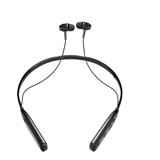 Beatify Series MK-02 Bluetooth Earphones for Musical Experience, 28 Hours Playtime Neckband (Black)