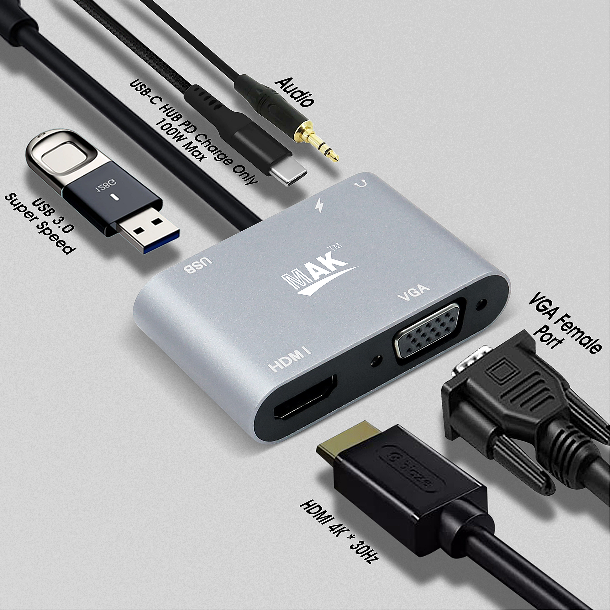 Hdmi con vga hot sale